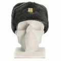 Cappello invernale militare dell'esercito ceco generoso Ushanka grigio cappello d'uliva con badge nuovo