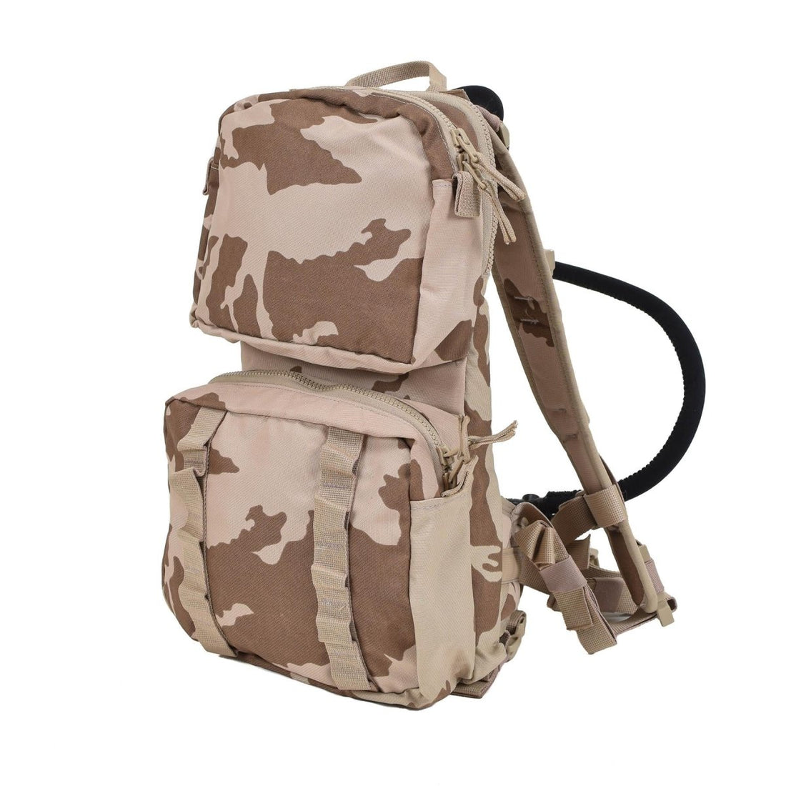 Sistema di zaino di idratazione dell'esercito ceco autentico CZ95 DESERT CAMUFFAGE 3 litri NUOVO
