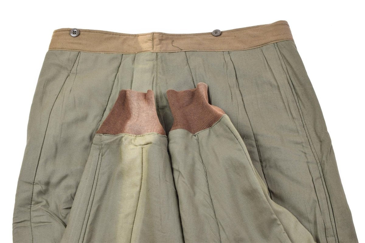 Pantaloni di rivestimento dell'esercito ceco autentico M60 Pantaloni termici in surplus militare Nuovo