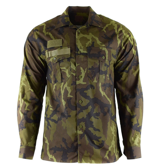 Maglia originale dell'esercito ceco Woodland camo vz 95 uniforme da campo militare surplus NOVITÀ - GoMilitar