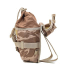 Genuine Czech Army desert camo molle pouch with buckle closure for secure and versatile military gear attachment.