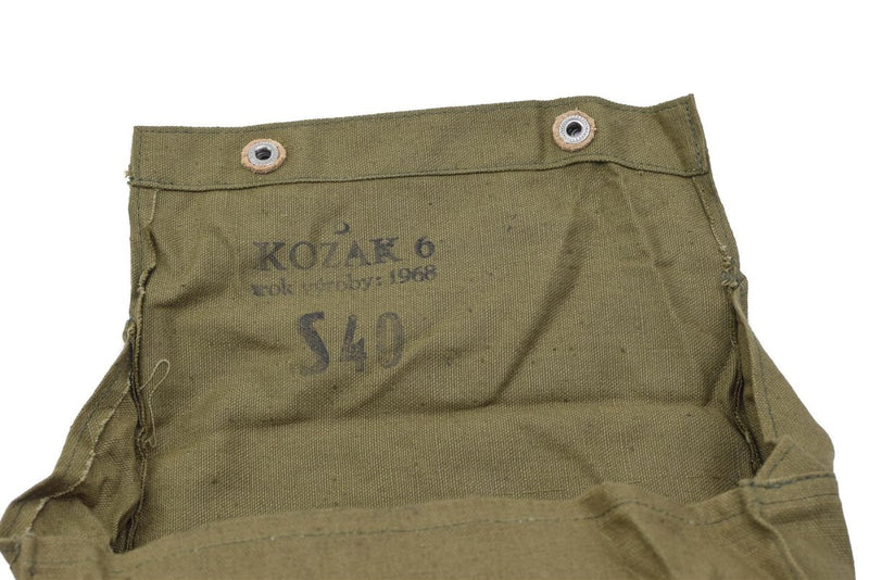 Genuine Czech Republic Army Shoulder Bag Vintage Practical Flap Snap Buttons - GoMilitar