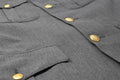 Guida vera giacca danese Army Army Grey Military Overplus Uniform Dress Officer