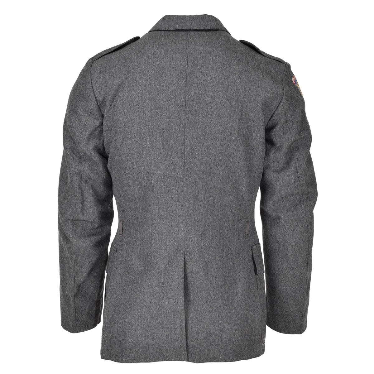 Guida vera giacca danese Army Army Grey Military Overplus Uniform Dress Officer