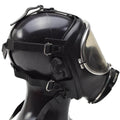Autentico dragatore panorama nova face maschera pompiere gas pieno respiratore nero
