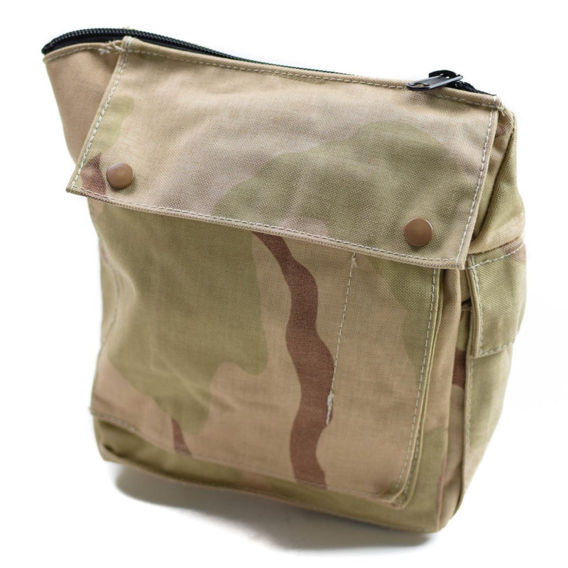 Guida maschere di gas per la maschera per gas di armatura olandese in eccesso militare Deserto Camo Ponta Nuovo