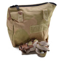 Guida maschere di gas per la maschera per gas di armatura olandese in eccesso militare Deserto Camo Ponta Nuovo