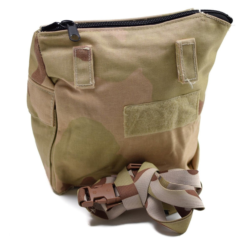 Guida maschere di gas per la maschera per gas di armatura olandese in eccesso militare Deserto Camo Ponta Nuovo