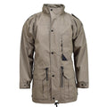 Autentico parka dell'esercito olandese con rivestimento di rivestimento verde giacca da uomo kaki nuovo