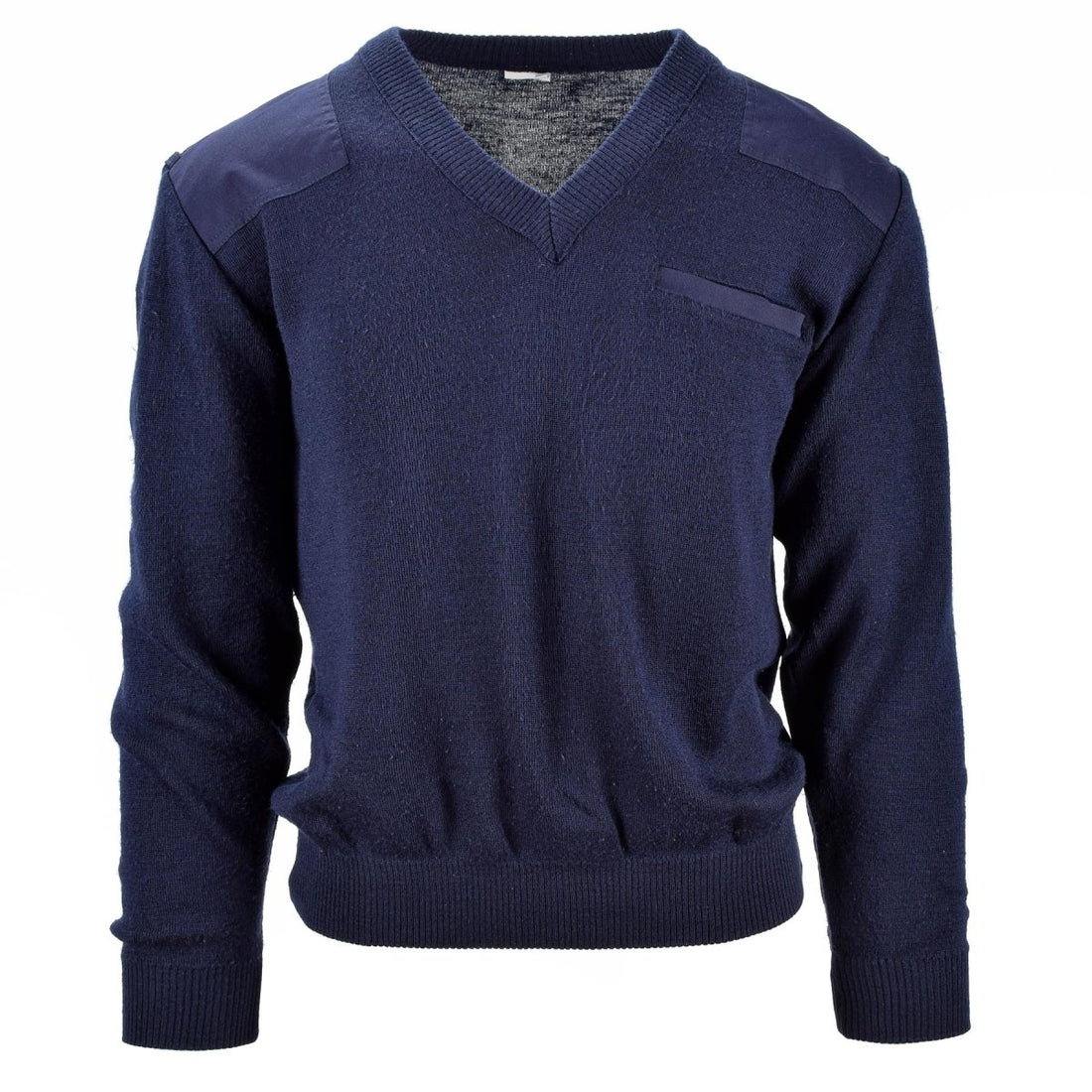 Genuino maglione dell'esercito olandese blu milita