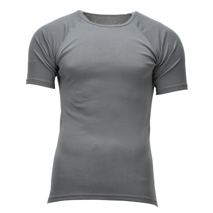 T-shirt autentica dell'esercito olandese slim fit manica corta traspirante leggera grigia - GoMilitar
