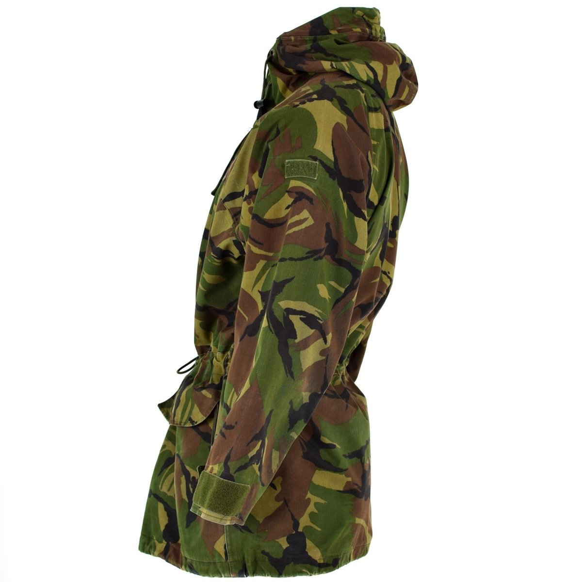 Parka da combattimento bilaminato impermeabile autentico dell'esercito olandese mimetico DPM