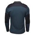 Genuino maglione di abbigliamento blu a costola per pentolo militare olandese olandese