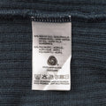 Genuino maglione di abbigliamento blu a costola per pentolo militare olandese olandese