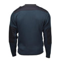 Autentico surplus militare olandese Pullover Pullover Pullover Caldo Zip Blue Sighi