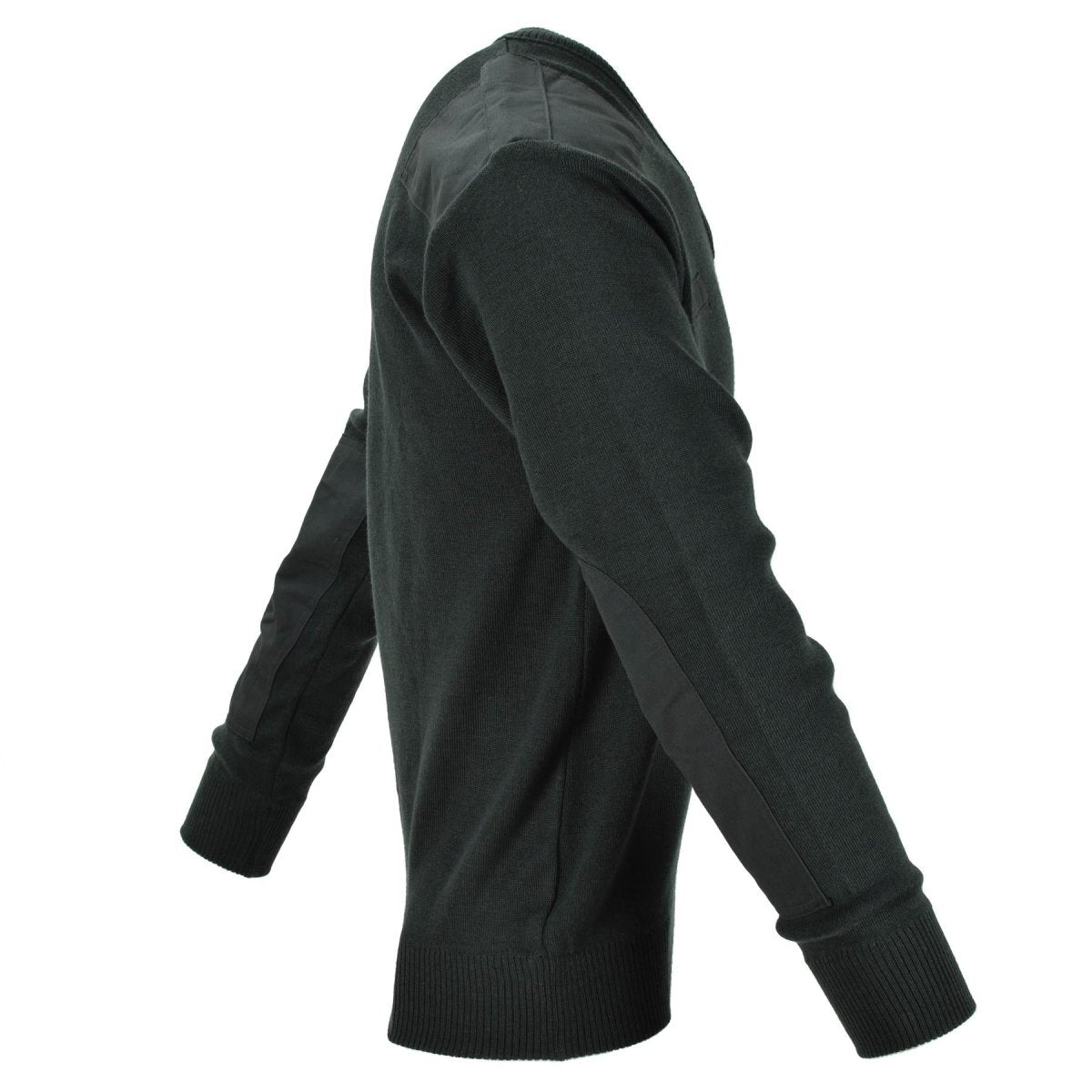 Genuino maglione olandese Pullover Pullover Commando Jumper Dark Green V-Neck Men Nuovi