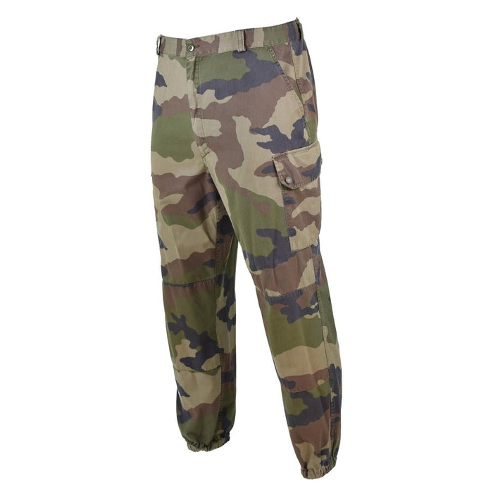 PANTALONI DA COMBATTIMENTO ORIGINALI DELL'ESERCITO FRANCESE F2 MILITARE CCE CAMO CARGO DA CAMPO - GoMilitar