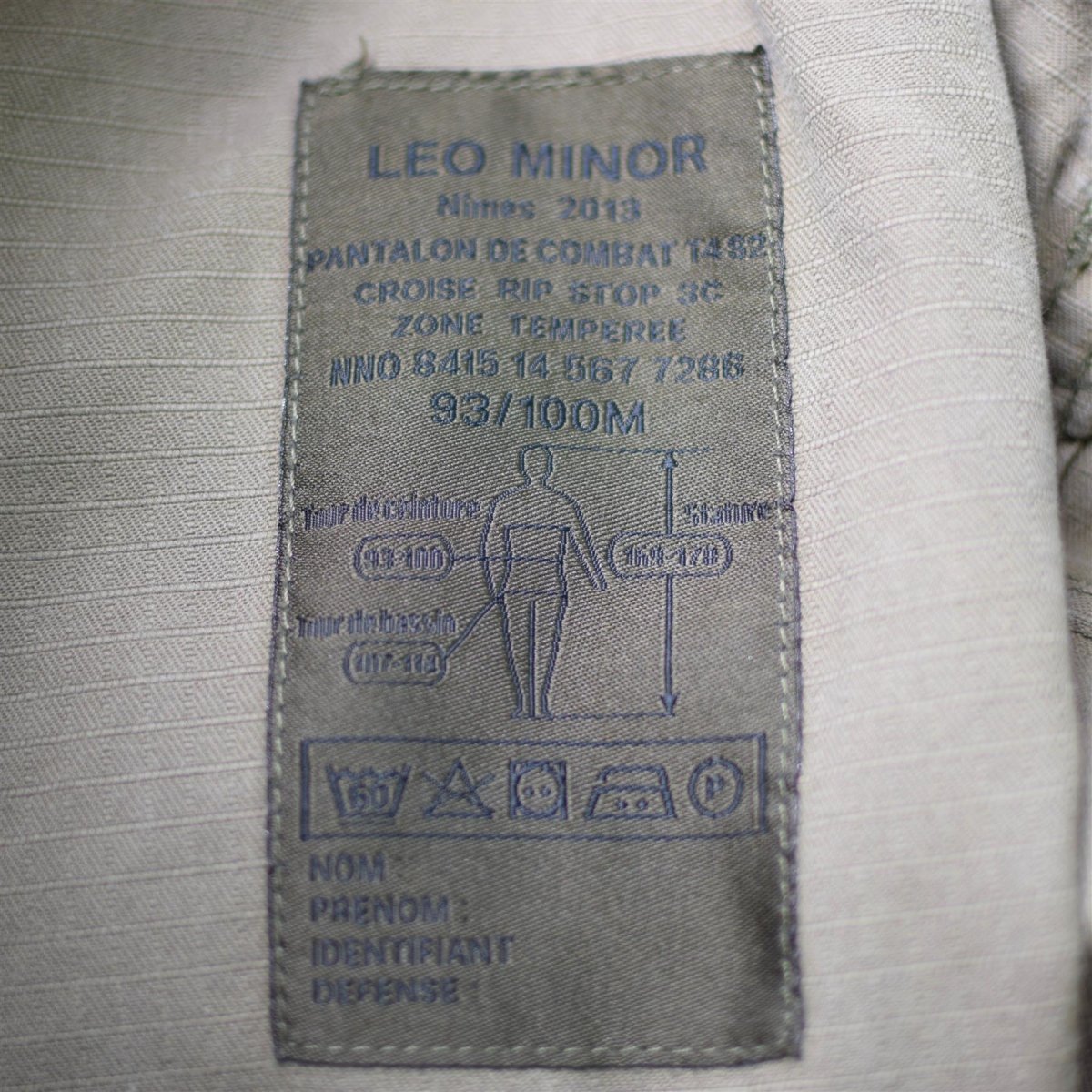 COMPATTO FRANCESE COMMERCIO FRANCE PANTANI FELIN FELIN CCE CAMO T4 PANTRO RIPSTOP