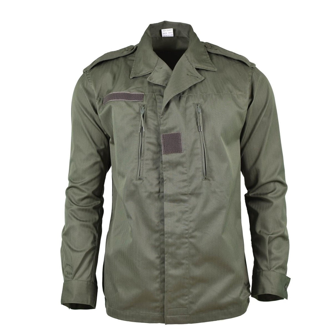 Guida Giacca da combattimento dell'esercito francese F2 Problema militare Surplus Shirt Olive OD NUOVO