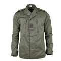 Guida Giacca da combattimento dell'esercito francese F2 Problema militare Surplus Shirt Olive OD NUOVO