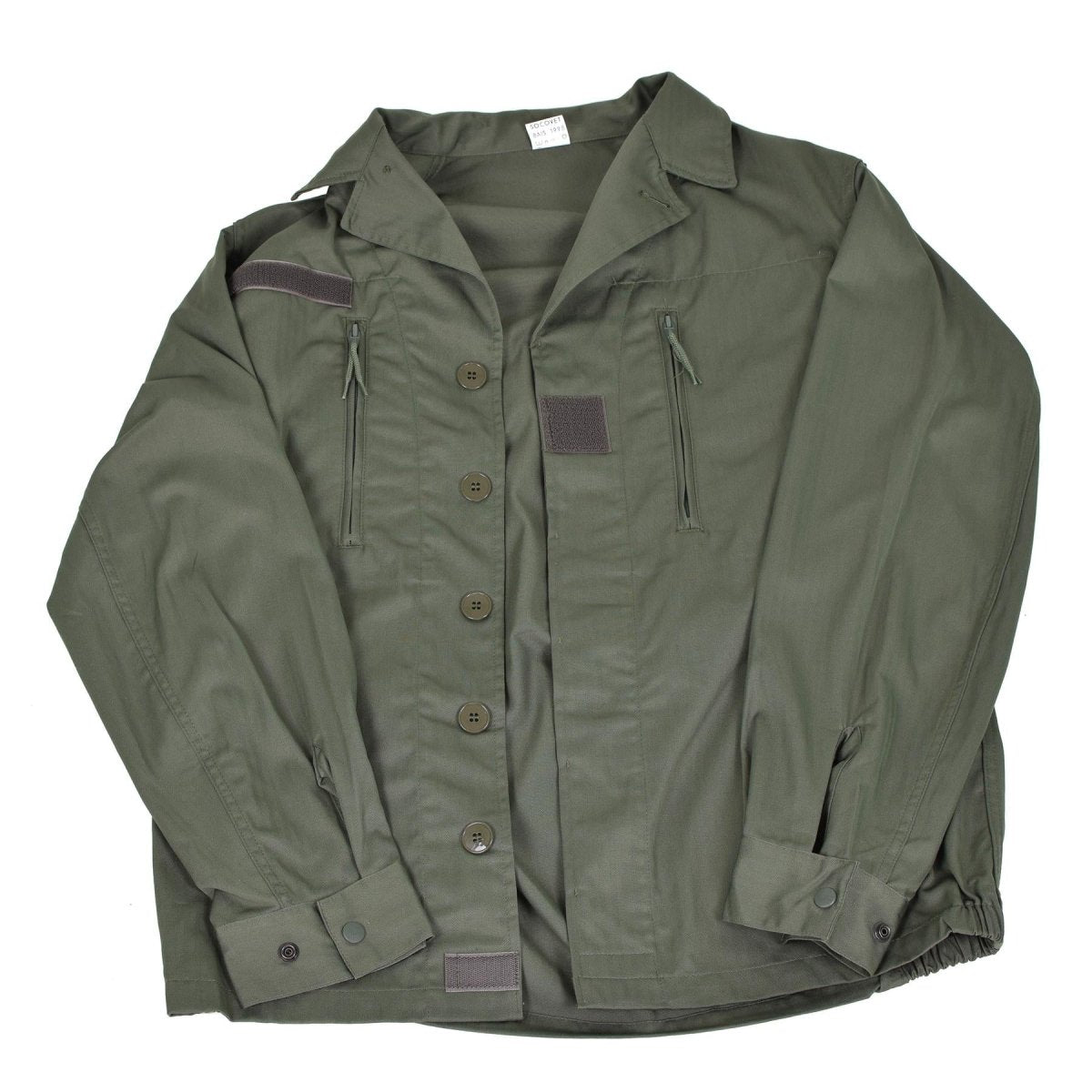 Guida Giacca da combattimento dell'esercito francese F2 Problema militare Surplus Shirt Olive OD NUOVO
