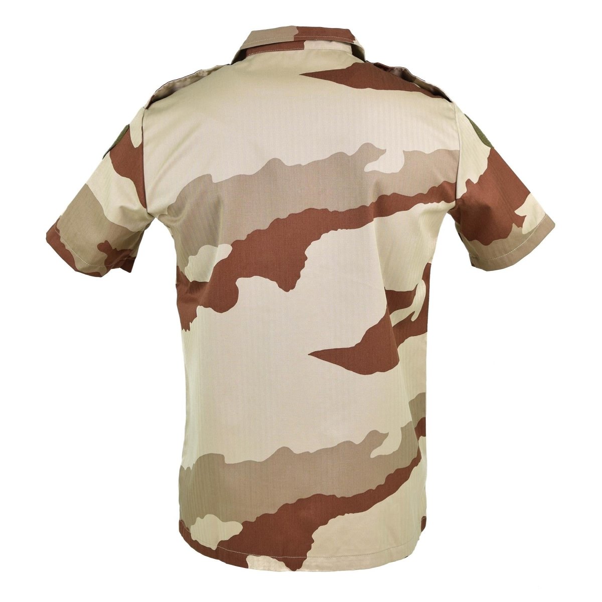 Autentico esercito francese f2 camicia deserto camo camo a maniche corte in surplus di surplus nuovo