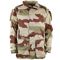 Autentico esercito francese parka felino felino t4 s2 giacca da combattimento deserto camo nuovo