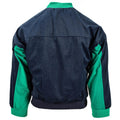 Genuino maglione dell'esercito francese blu scuro verde tracce tuttleneck jumper nuovo