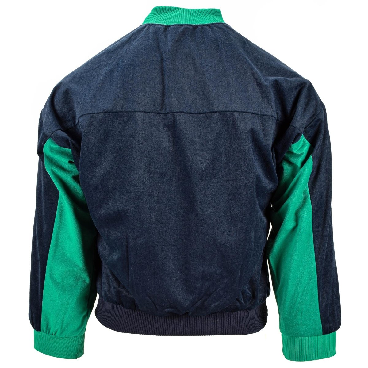 Genuino maglione dell'esercito francese blu scuro verde tracce tuttleneck jumper nuovo
