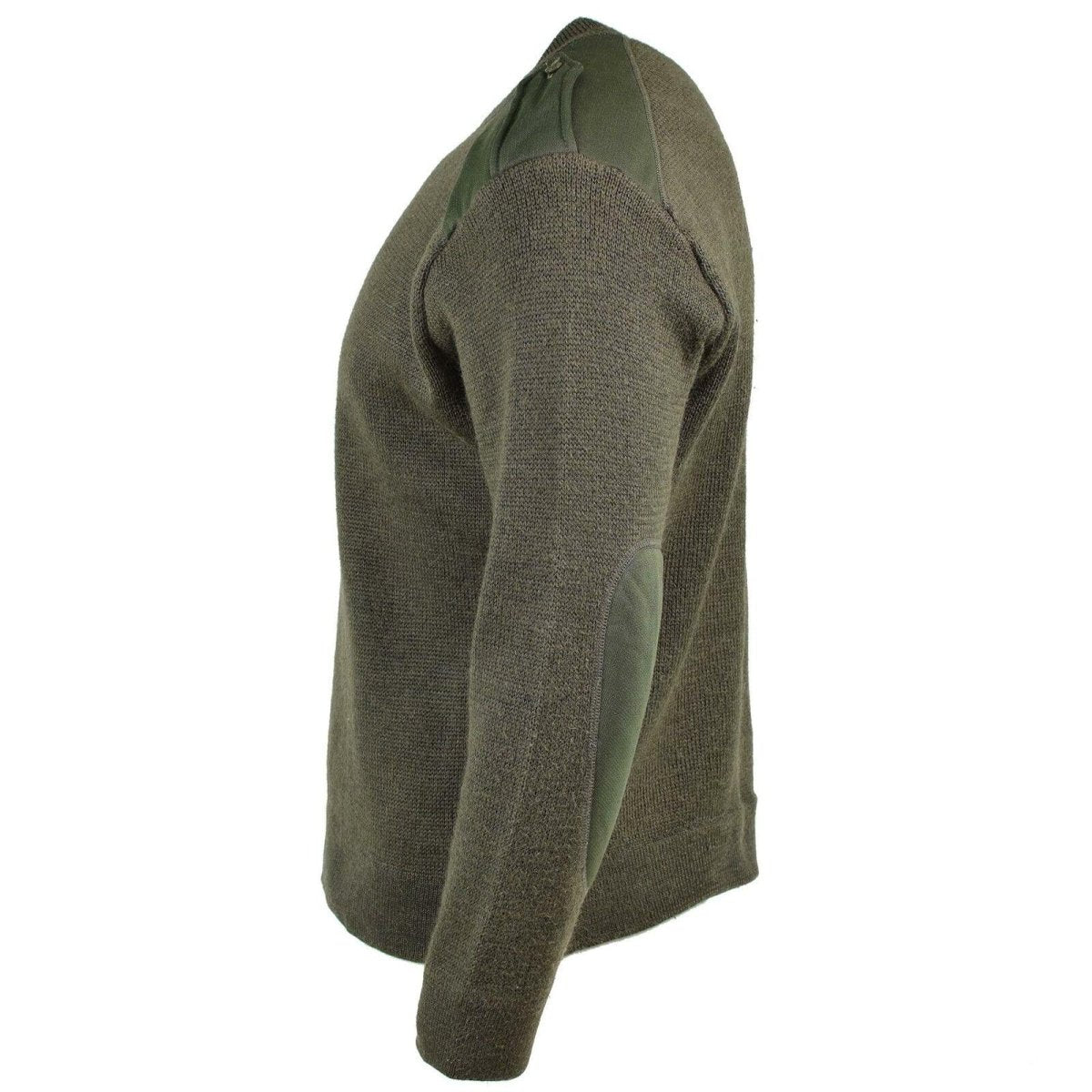 Genuino maglione dell'esercito francese Olive Commando Mili militari Pullover Nuovo Nuovo
