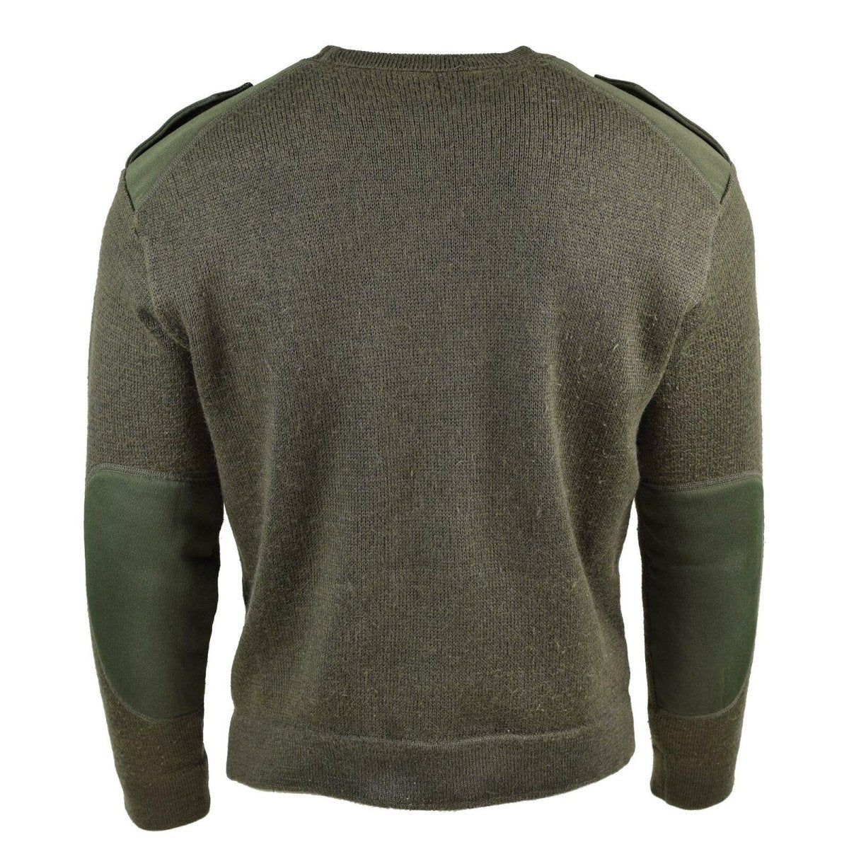 Genuino maglione dell'esercito francese Olive Commando Mili militari Pullover Nuovo Nuovo
