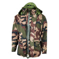 Giacca da trilaminati impermeabili dell'esercito francese genuino cce camo con cappuccio parka now