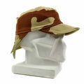 Genuino cappello da combattimento dell'esercito francese di francese desert cofano camo con lembo del collo
