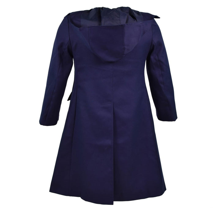 Cappotto militare francese autentico Trench militare Giacca da donna blu scuro NOVITÀ - GoMilitar