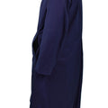 Autentico cappotto militare francese dell'esercito Air Force Trench Blue impermeabile