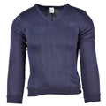 Guida scuola militare francese Blue Jersey Army Sweatshirt V-Neck