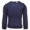 Guida scuola militare francese Blue Jersey Army Sweatshirt V-Neck