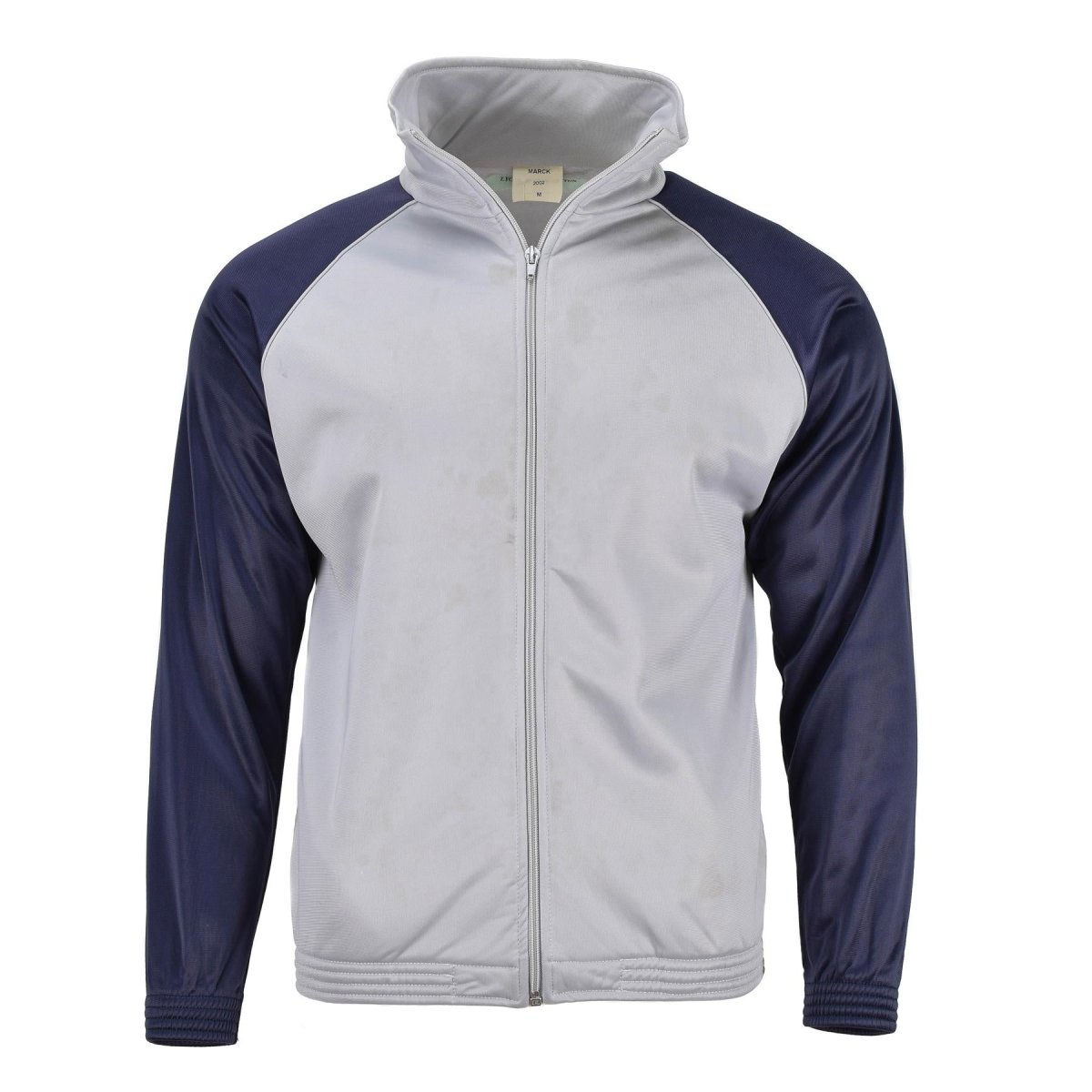 Guida sport di felpa della scuola militare vera francese che corre grigio blu grigio
