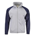Guida sport di felpa della scuola militare vera francese che corre grigio blu grigio