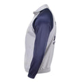 Guida sport di felpa della scuola militare vera francese che corre grigio blu grigio