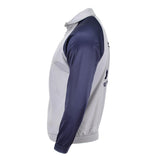 Guida sport di felpa della scuola militare vera francese che corre grigio blu grigio