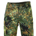 Genuino problema dell'esercito tedesco Flecktarn Pants Calco combattimento camo bw pantaloni nuovi