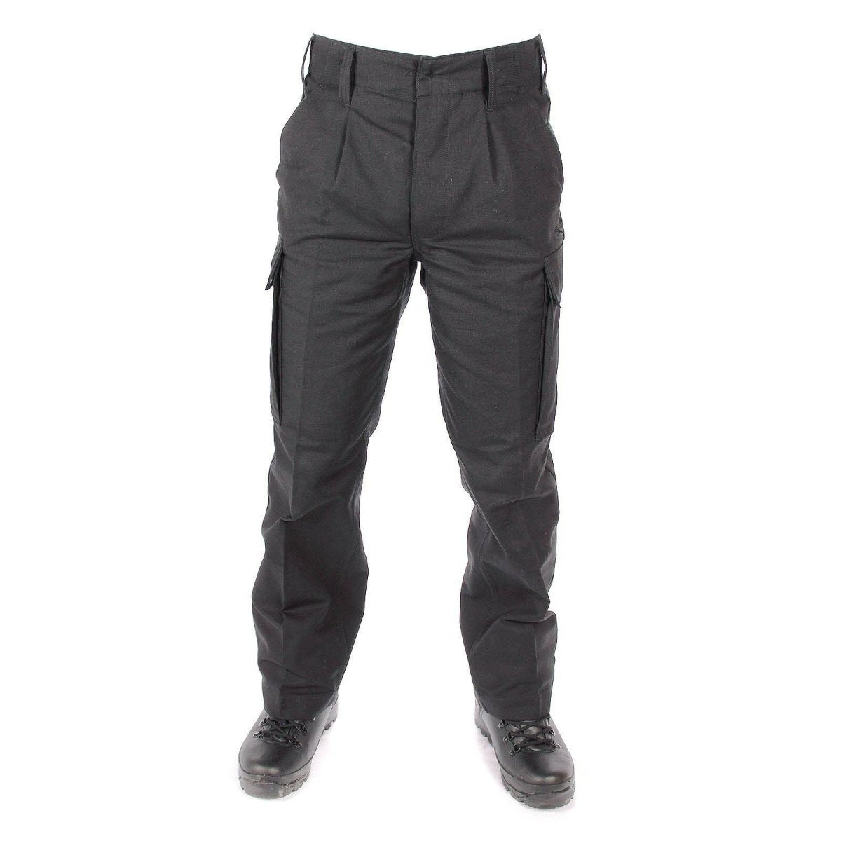Guido problema dell'esercito tedesco Pants Moleskin Field Combat BW Black Pantaloni Nuovi
