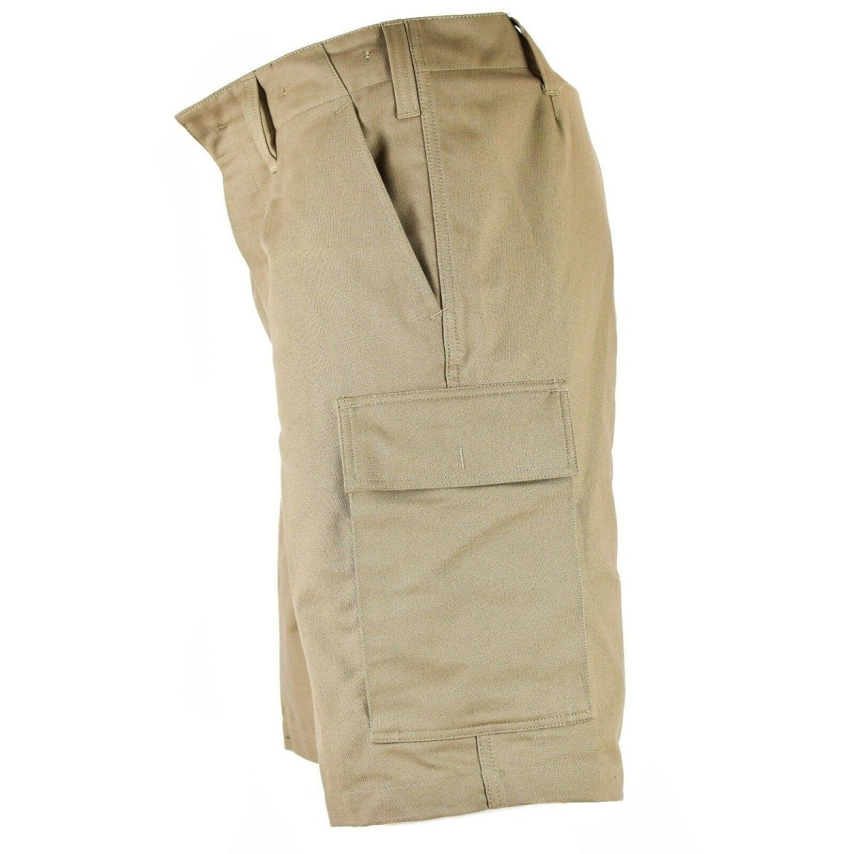 Guido problema dell'esercito tedesco Moleskin Shorts Dureble Cargo Summer Khaki Beige Nuovo
