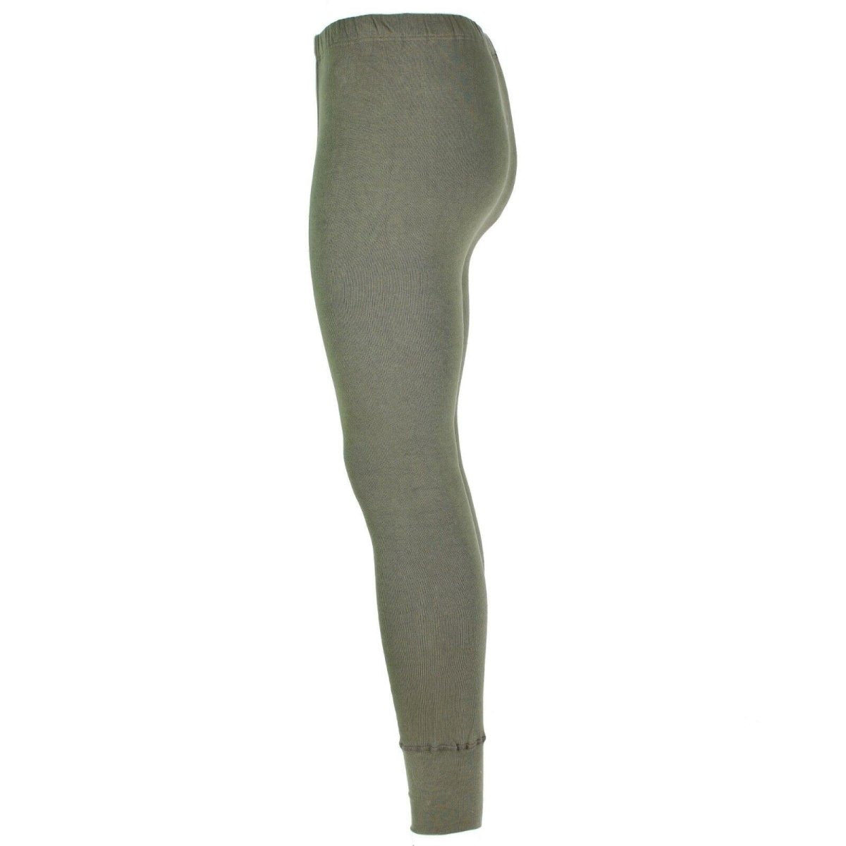 Pantaloni dell'esercito tedesco autentici lunghi Johns olive clima freddo biancheria intima Nuovo