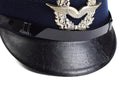 Genuino cappello della visiera dell'esercito tedesco. Forze aeree forze militari a punta di cappello luftware Nuovo