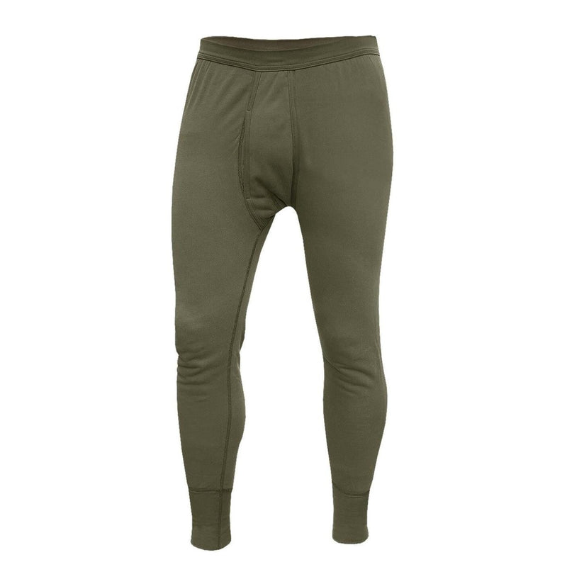 Autentici mutande termiche militari tedesche pantaloni invernali inverno in surplus di oliva nuovo