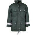 Guida di polizia tedesca autentica Goretex verde impermeabile BGS Parka Border Guard