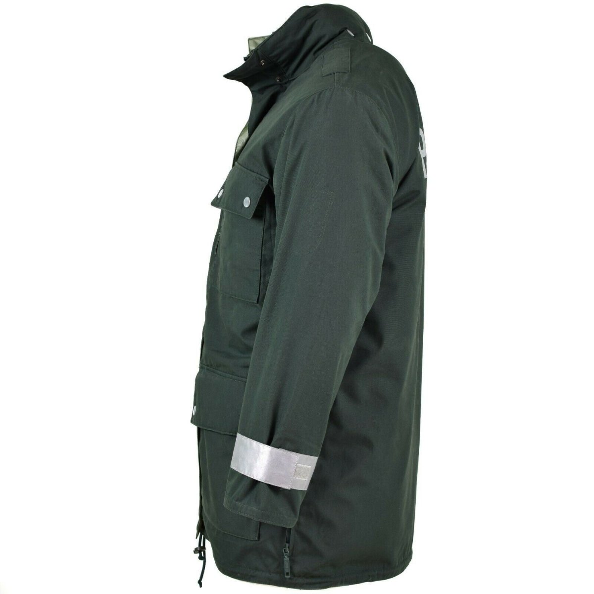 Guida di polizia tedesca autentica Goretex verde impermeabile BGS Parka Border Guard