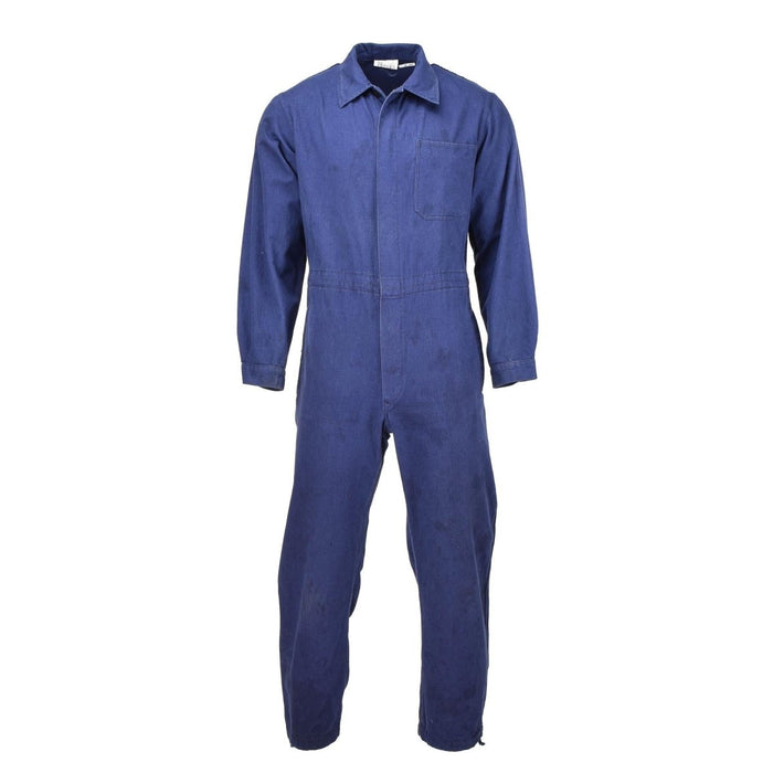 Vera tuta militare tedesca uniforme da lavoro blu militare tuta da lavoro blu scuro - GoMilitar